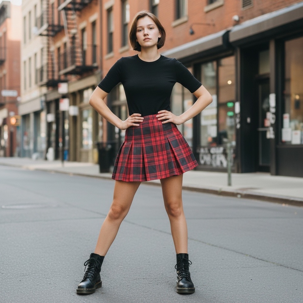 CLASSIC PREP Sally Skirt Tartan Plaid Size 14
Old Money Preppy Academia Punk‎